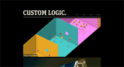 Desktop Screenshot of custom-logic.com